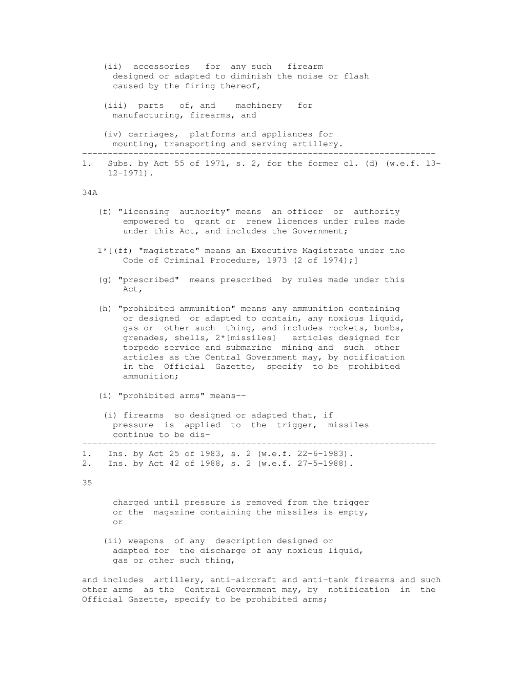 THE ARMS ACT 1959 - Page 4