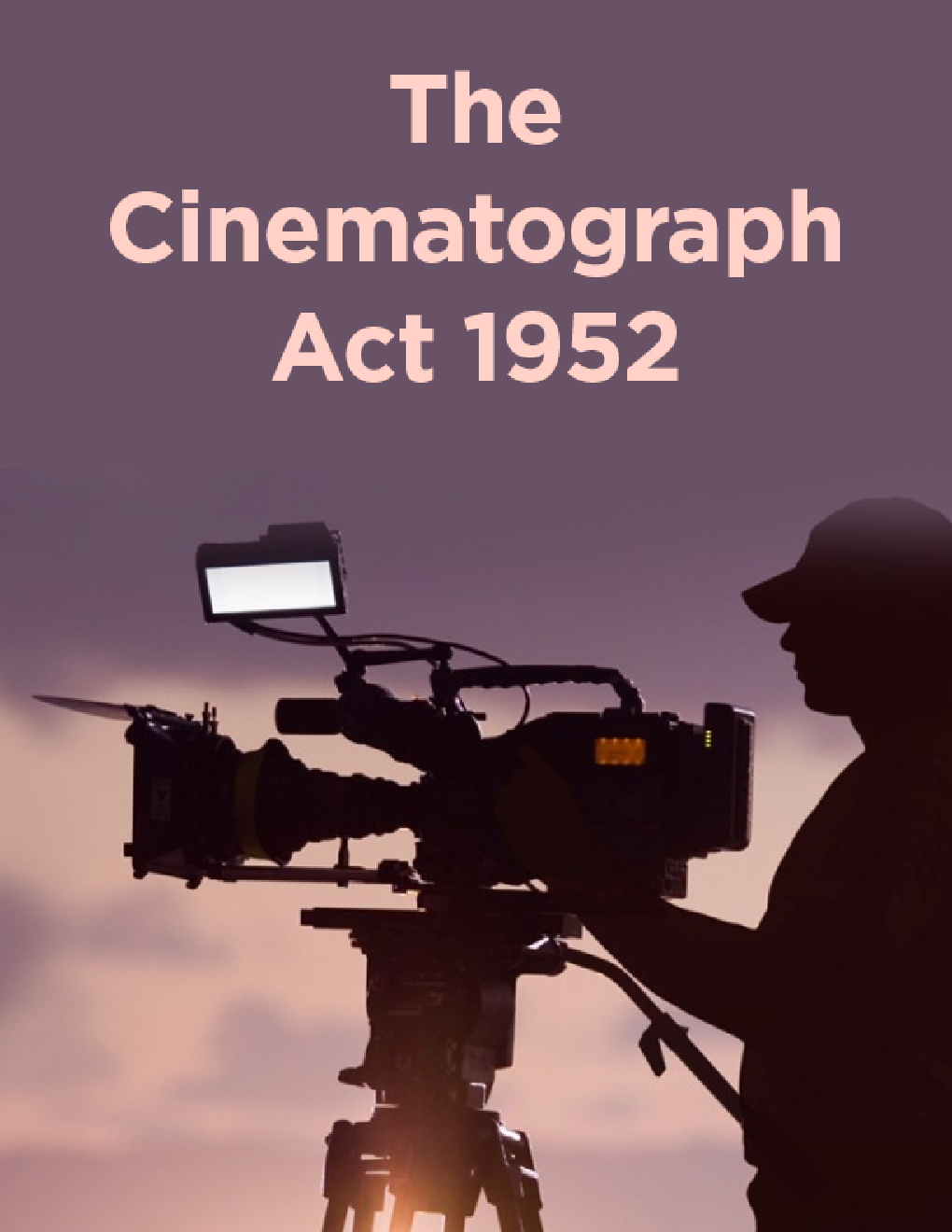 The Cinematograph Act 1952 - Page 1