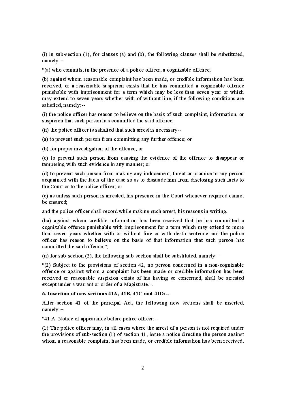 The Code Of Criminal Procedure (Amendment) Bill 2008 - Page 3