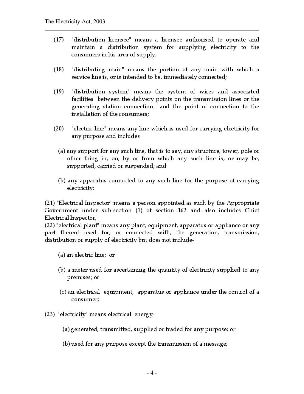 The Electricity Act 2003 - Page 5