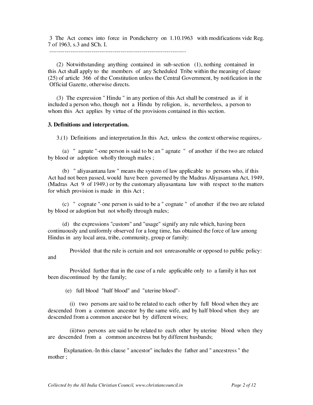 The Hindu Succession Act 1956 - Page 3