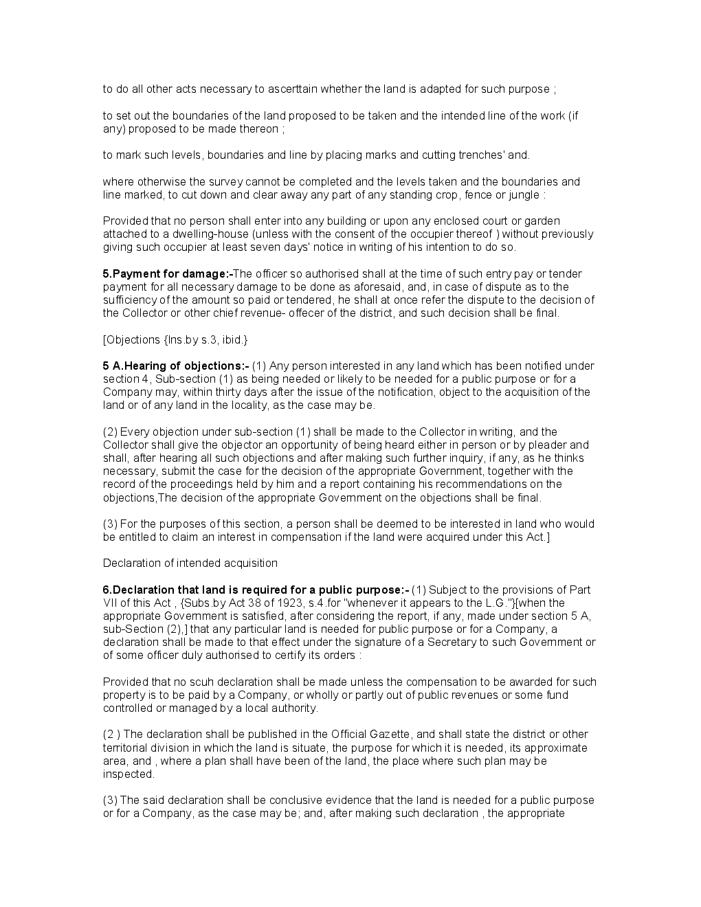 The Land Acquisition Act 1894 - Page 4