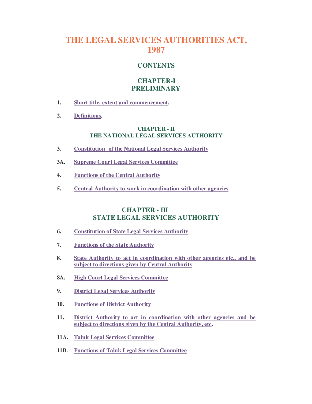 The Legal Services Authorities Act 1987 - Page 2