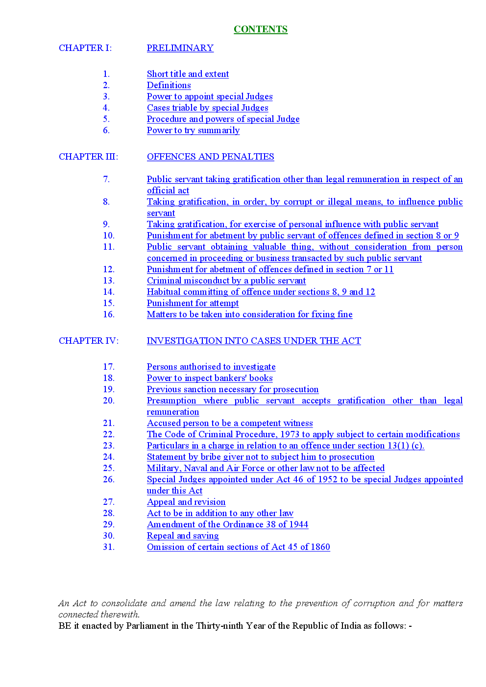 The Prevention Of Corruption Act 1988 - Page 3