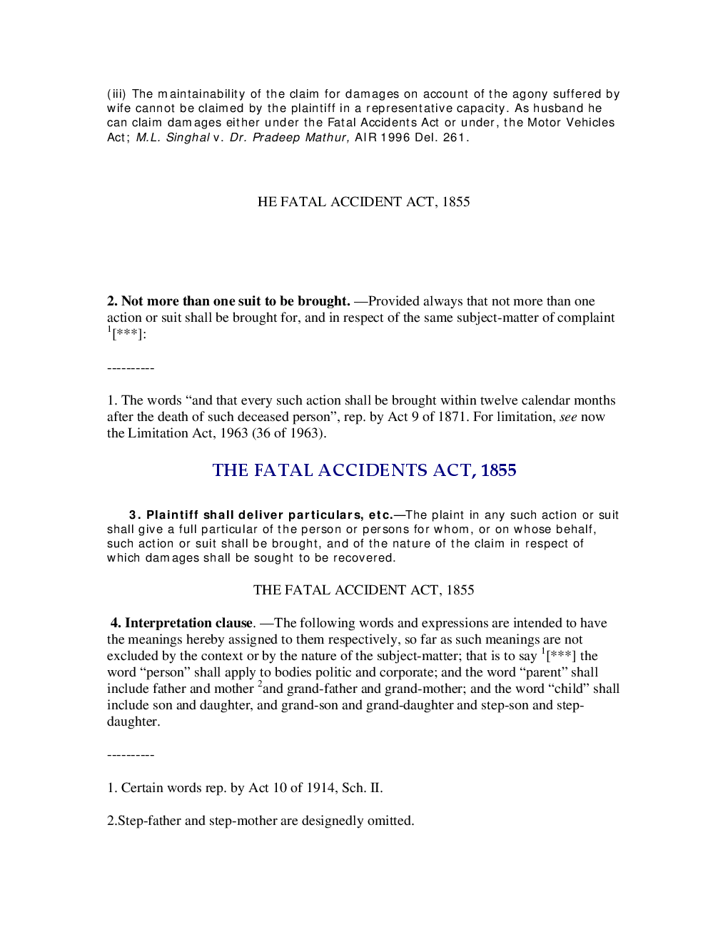 Fatal Accidents Act 1855 - Page 3