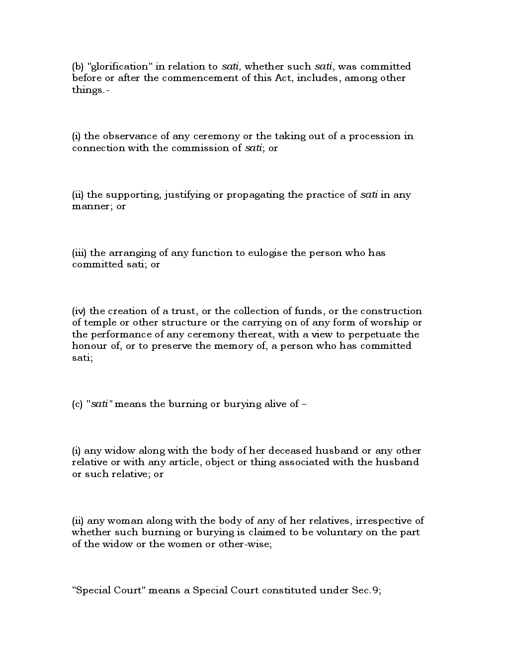 The Commission Of Sati (Prevention) Act 1987 - Page 3