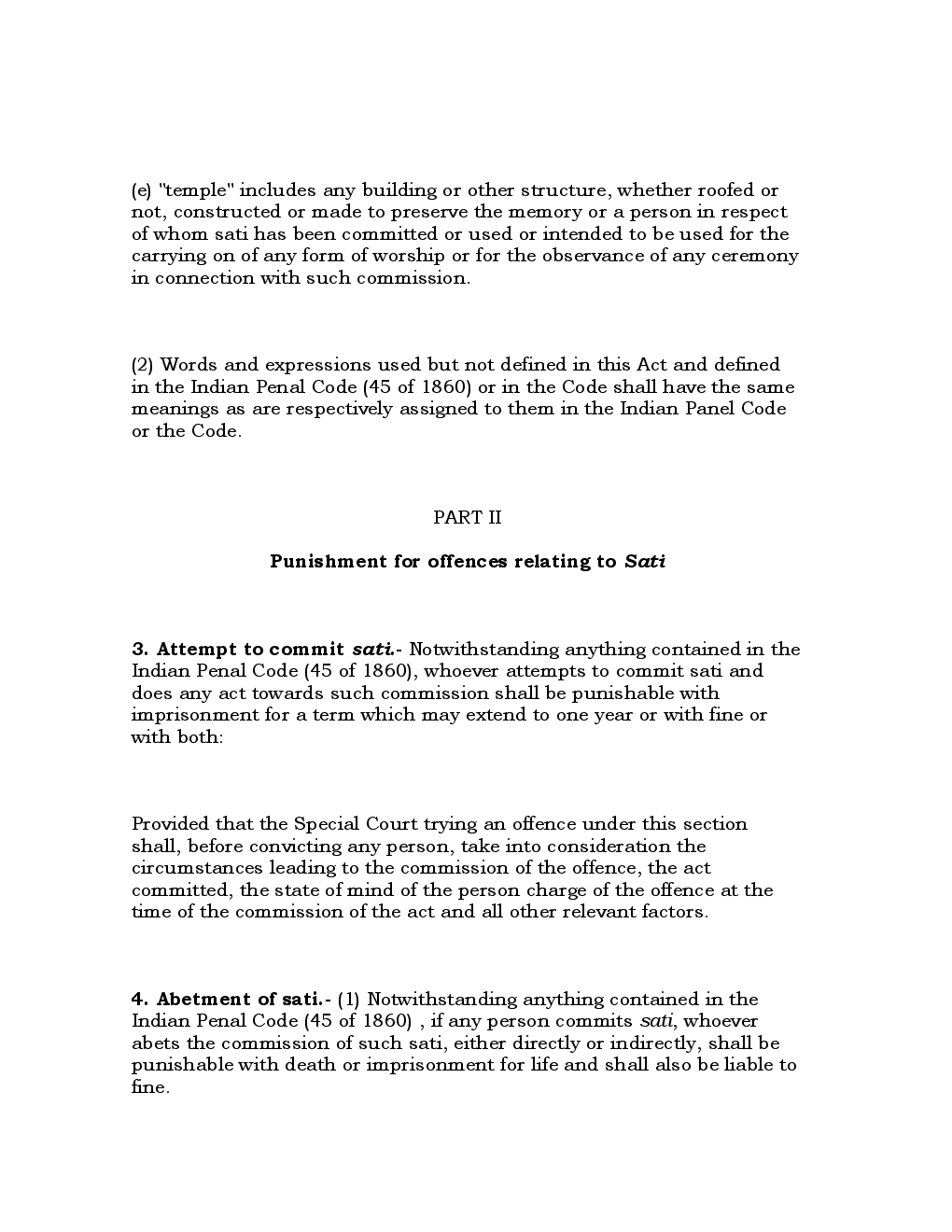 The Commission Of Sati (Prevention) Act 1987 - Page 4