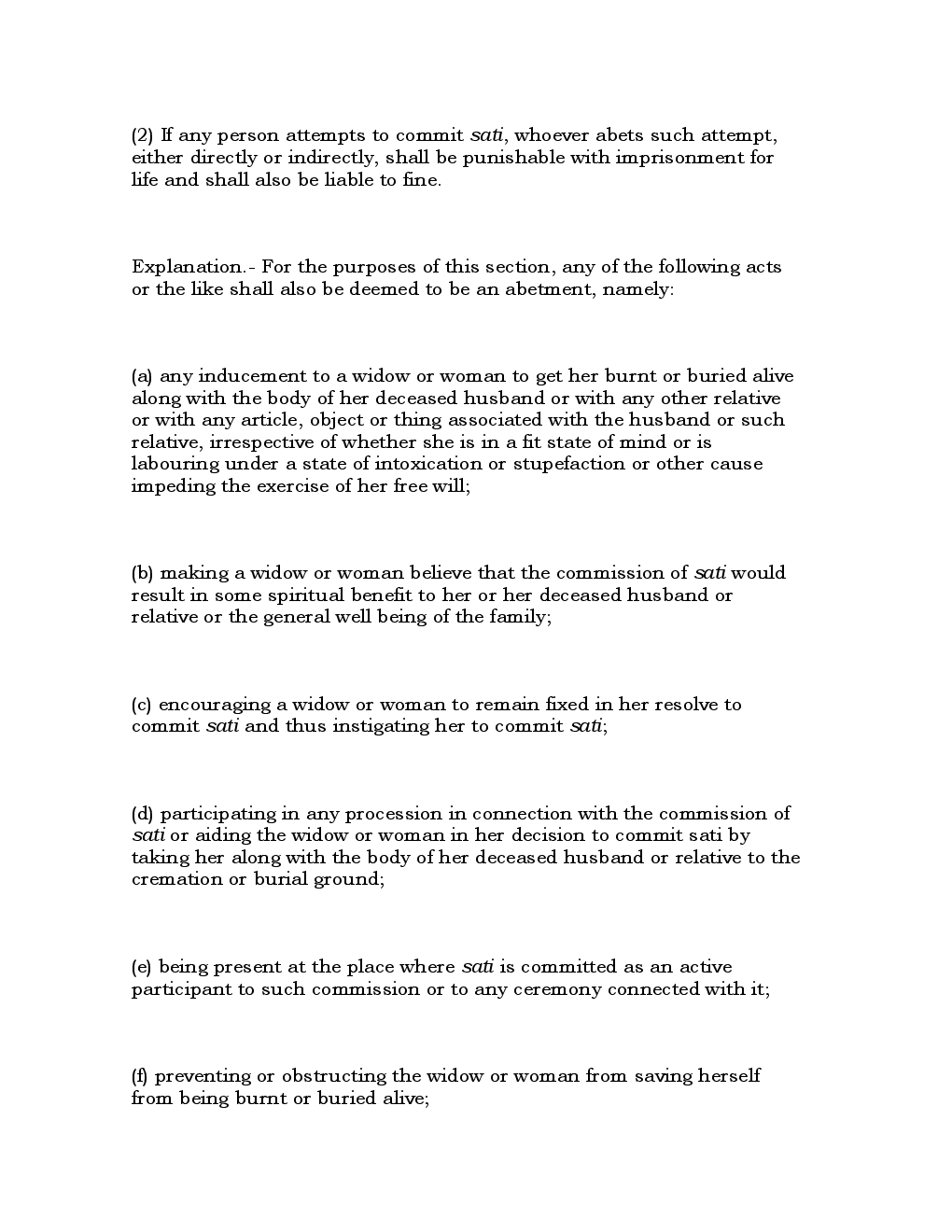 The Commission Of Sati (Prevention) Act 1987 - Page 5