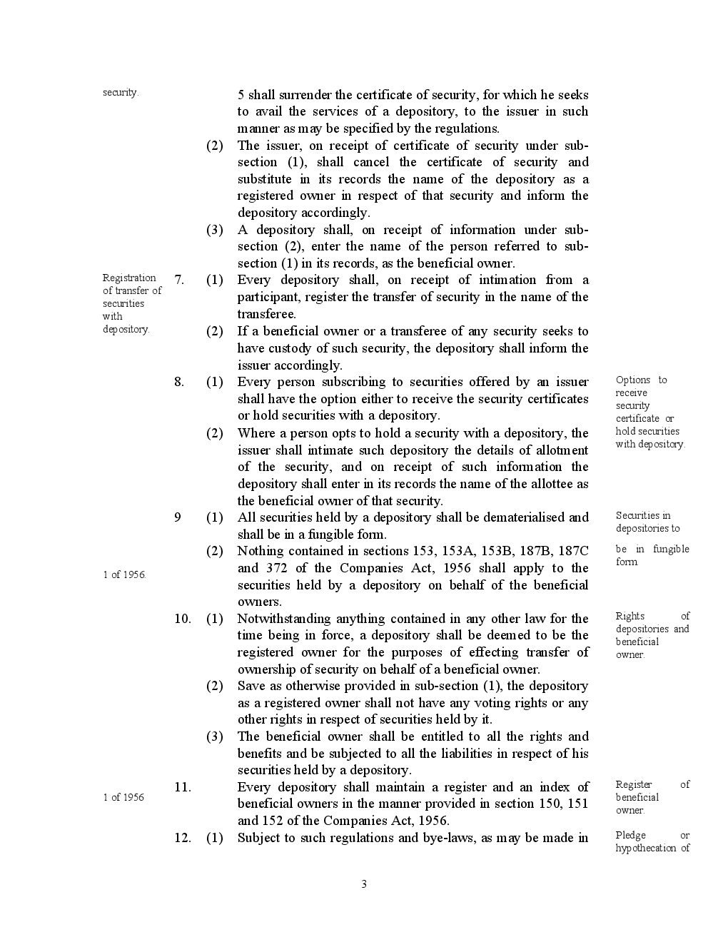 The Depositories Act 1996 - Page 4