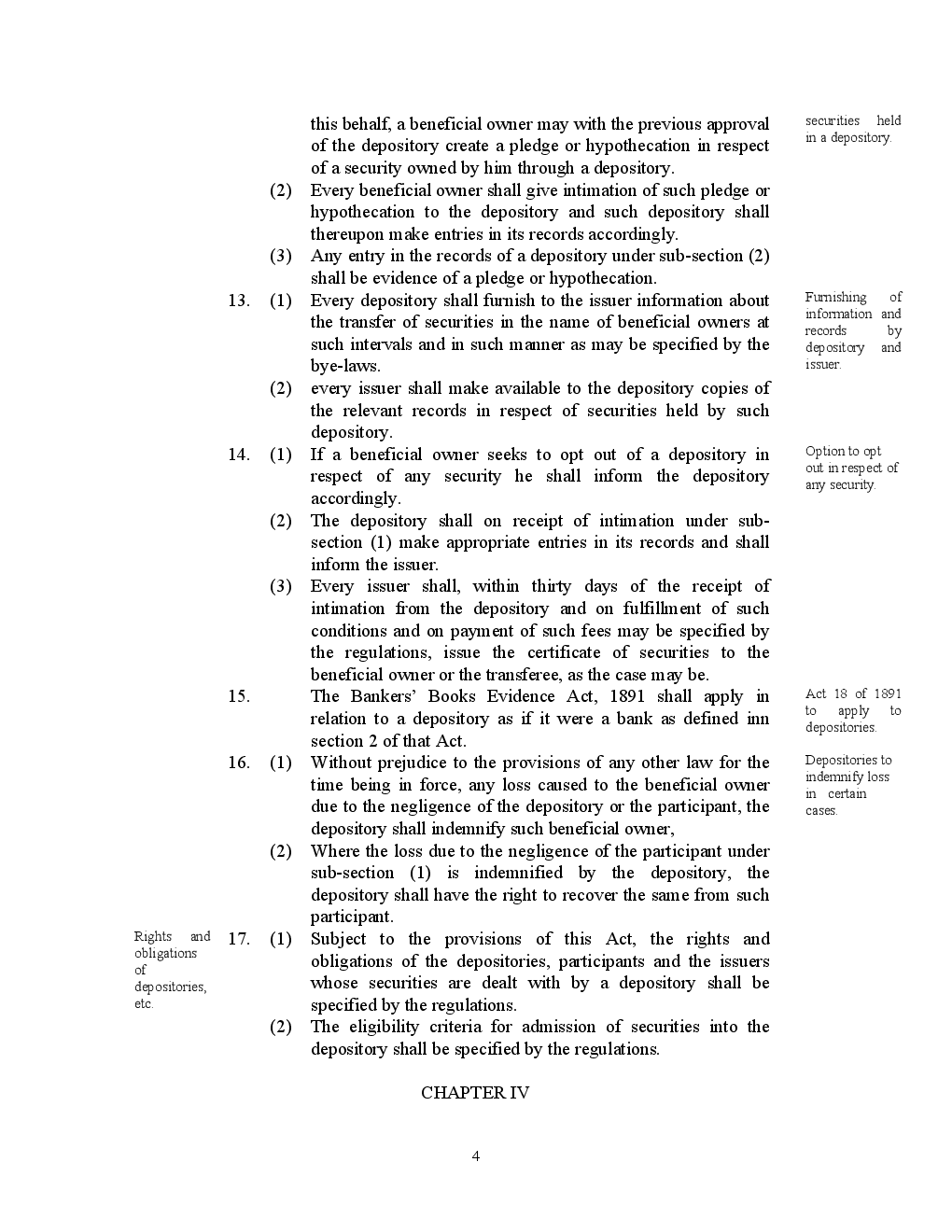 The Depositories Act 1996 - Page 5