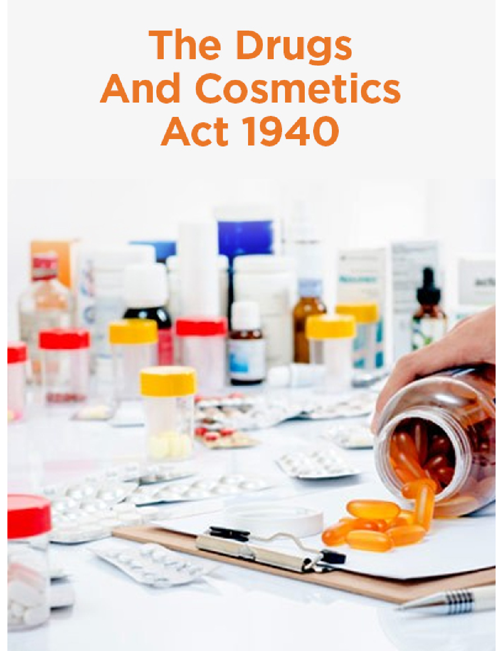 The Drugs And Cosmetics Act 1940 - Page 1