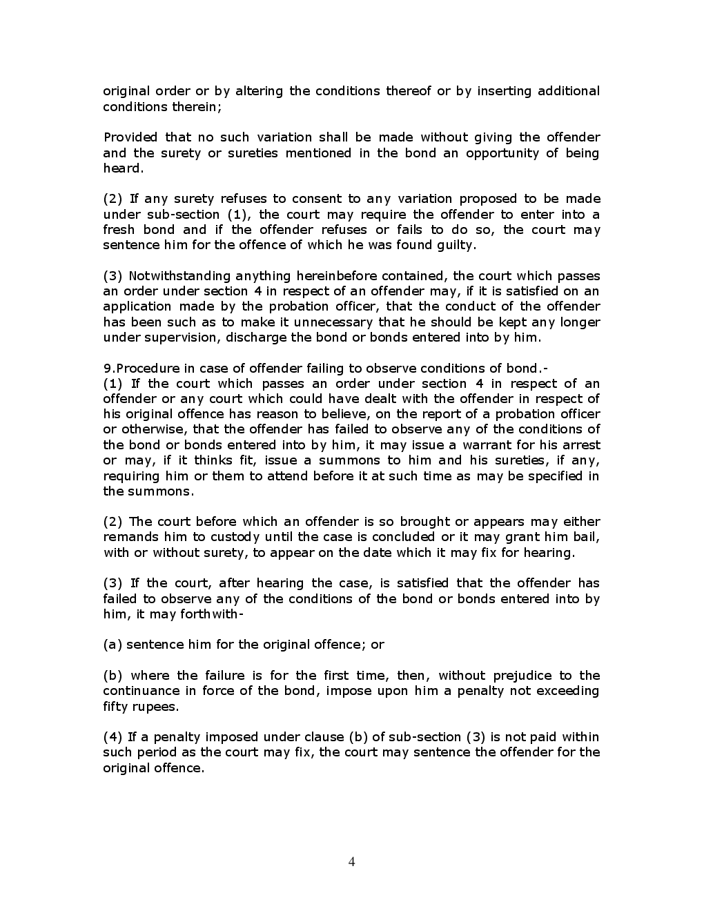 The Probation Of Offenders Act 1958 - Page 5