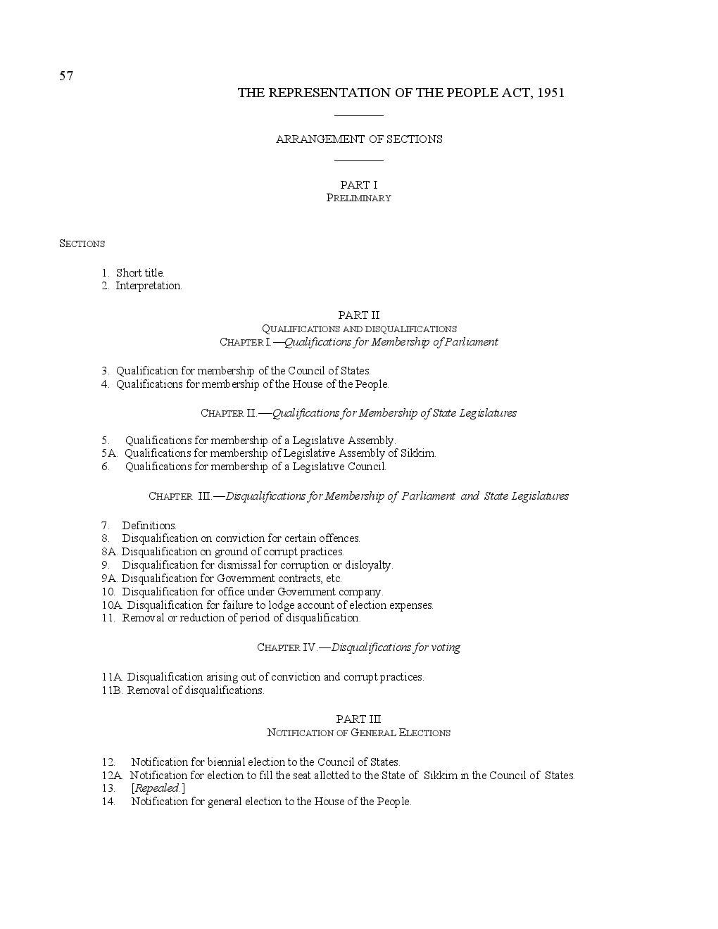 The Representation Of The People Act 1951 - Page 2