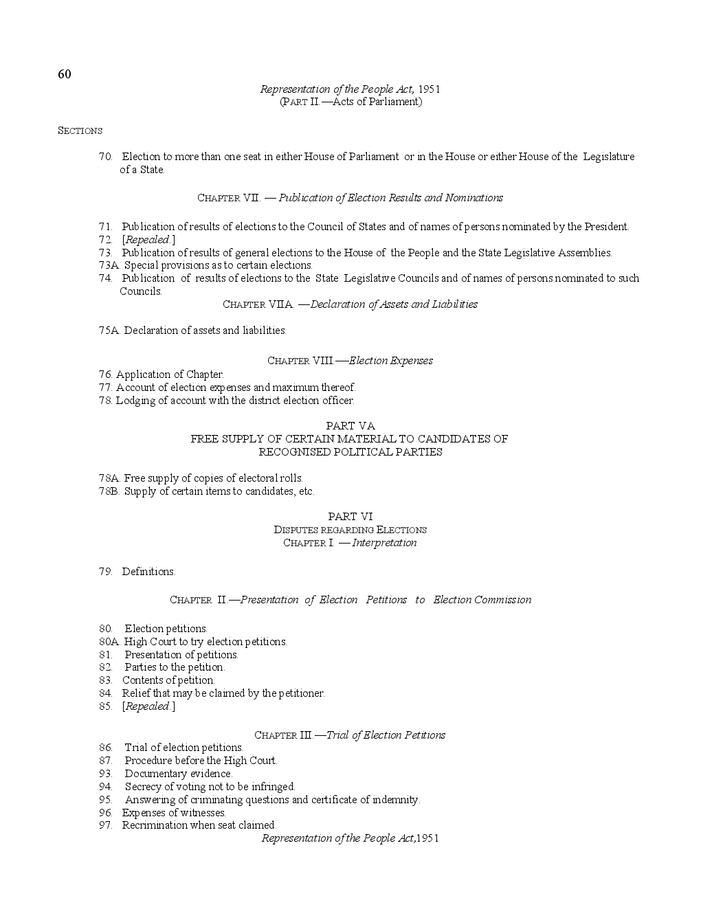 The Representation Of The People Act 1951 - Page 5