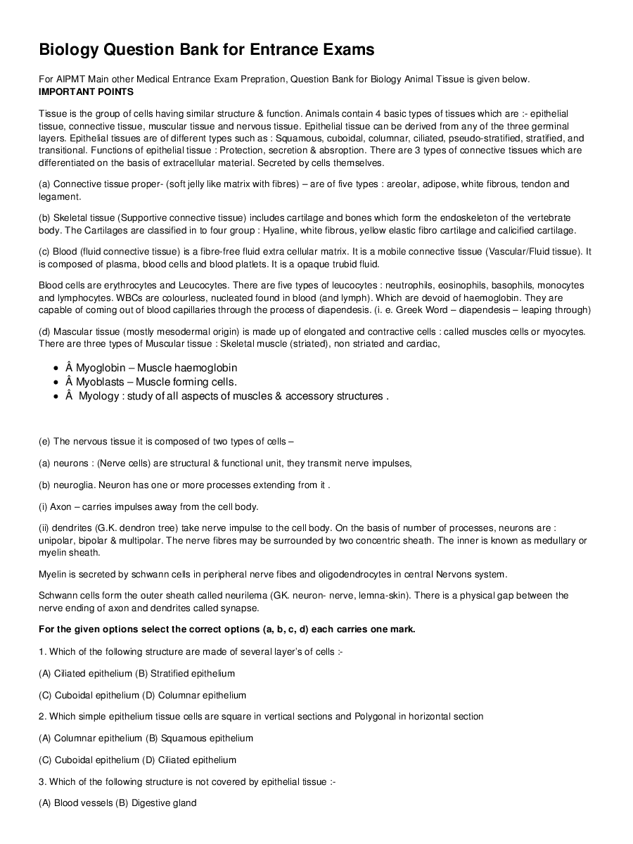 Animal Tissue - Page 2