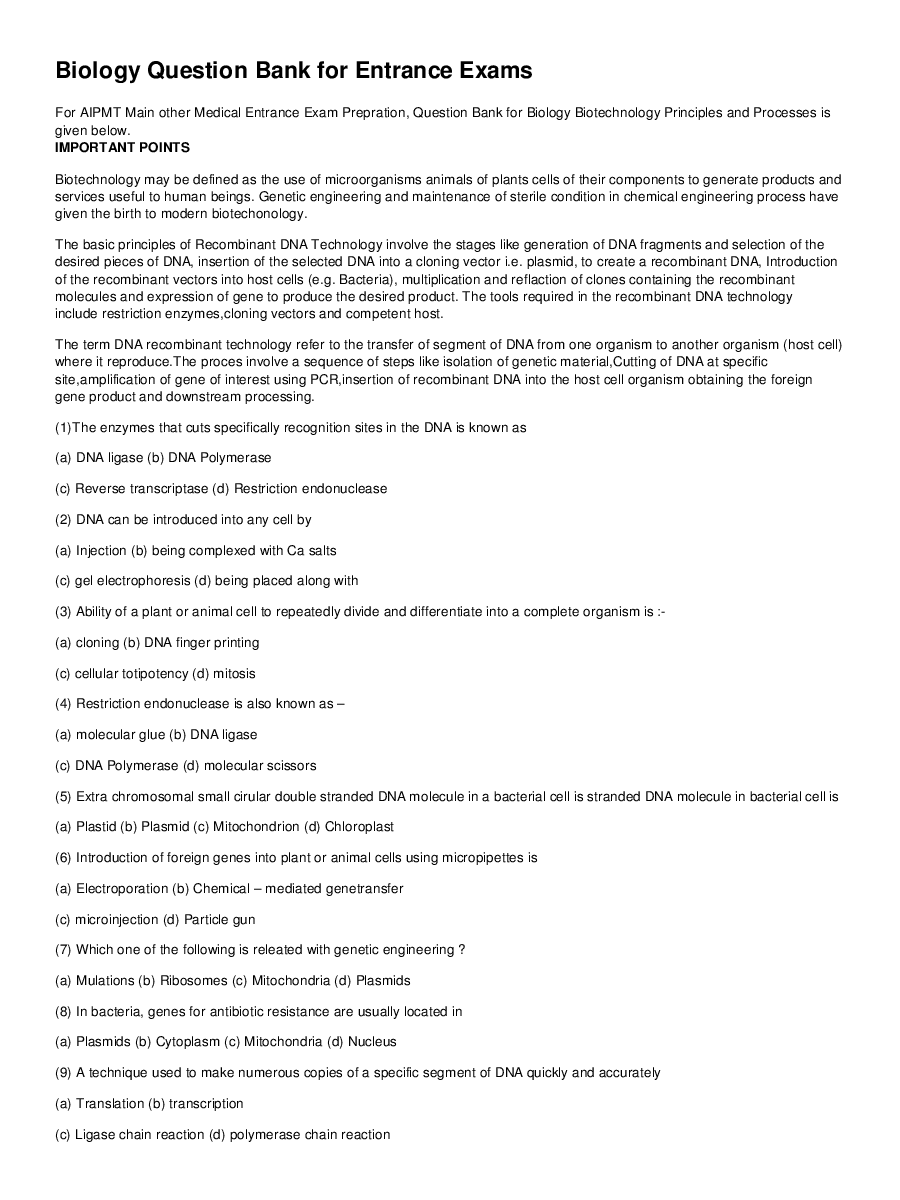 Biotechnology Principles And Processes - Page 2