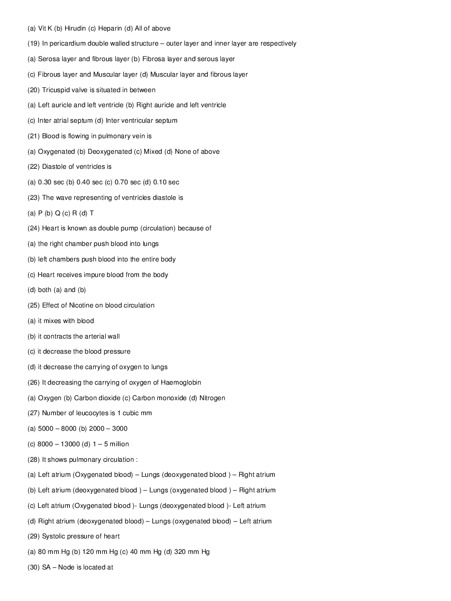 Body Fluids And Circulation - Page 4