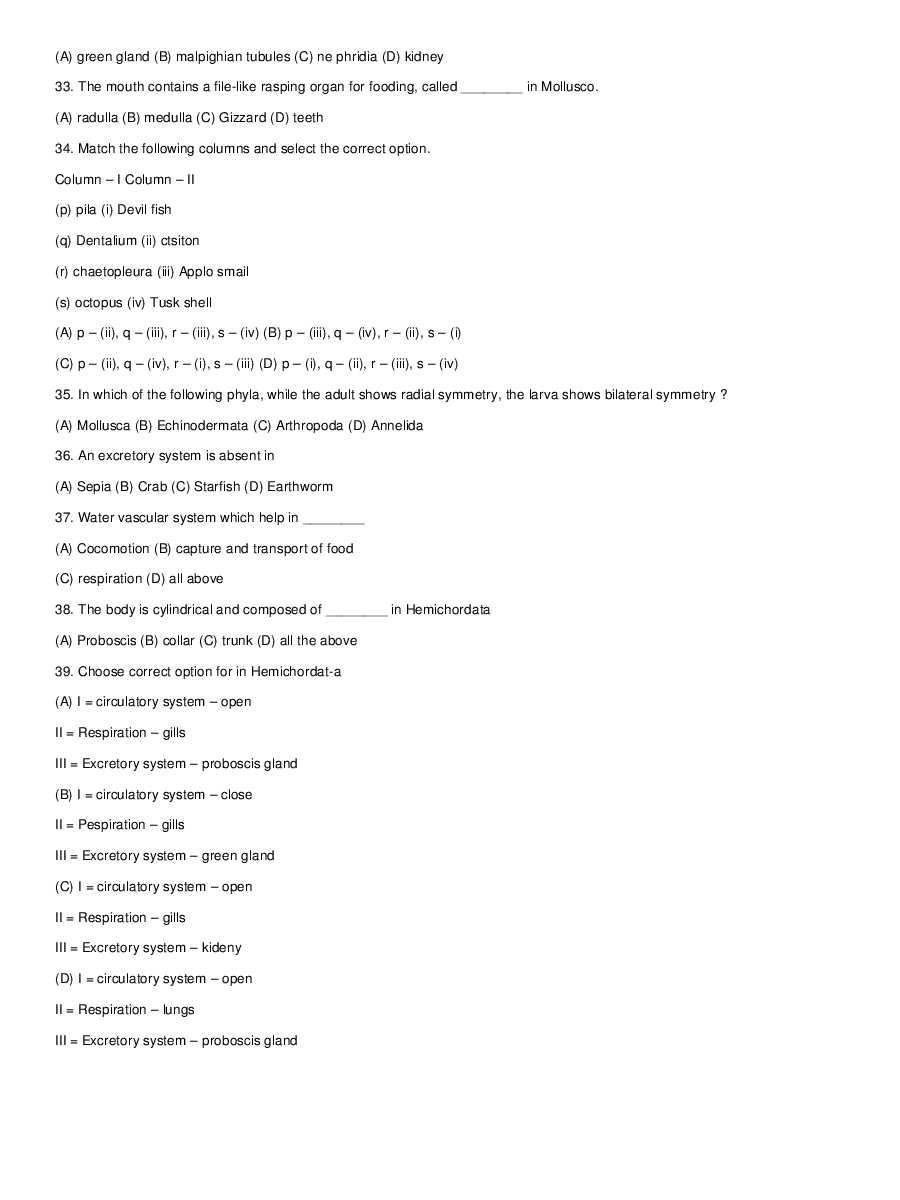 Classification Of Animal Kingdom - Page 5