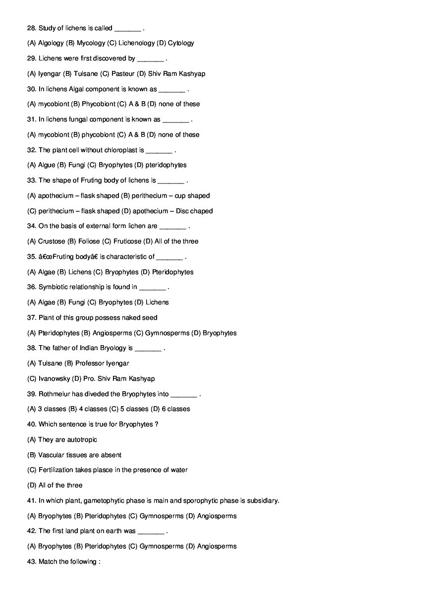 Classification Of Plant Kingdom - Page 5