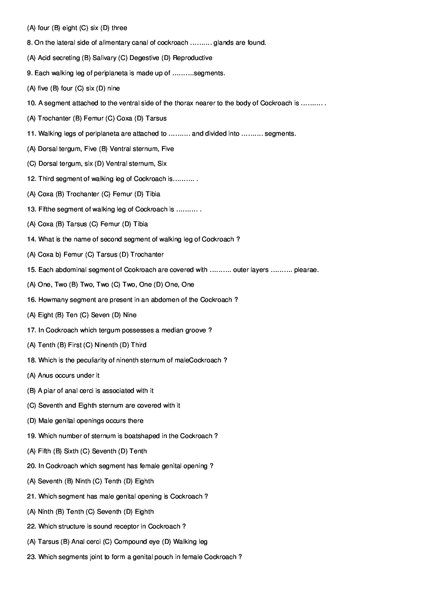 Morphology Of Animals - Page 3