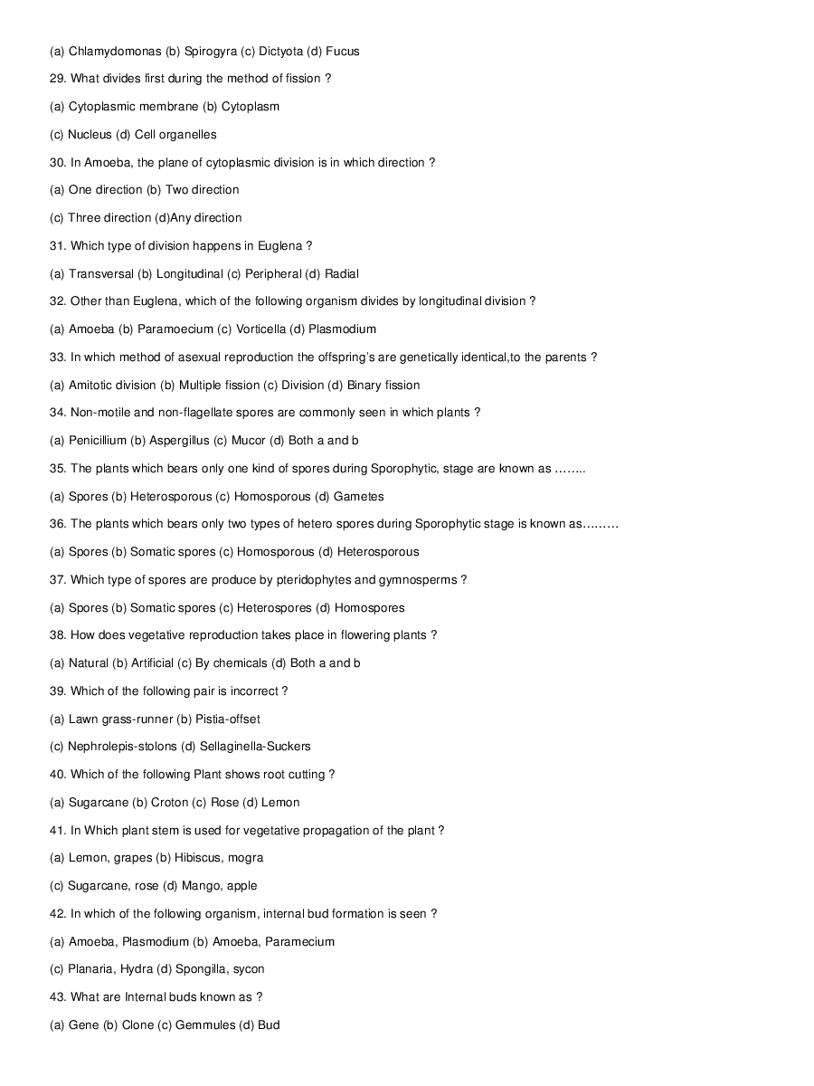 Reproduction In Organisms - Page 4