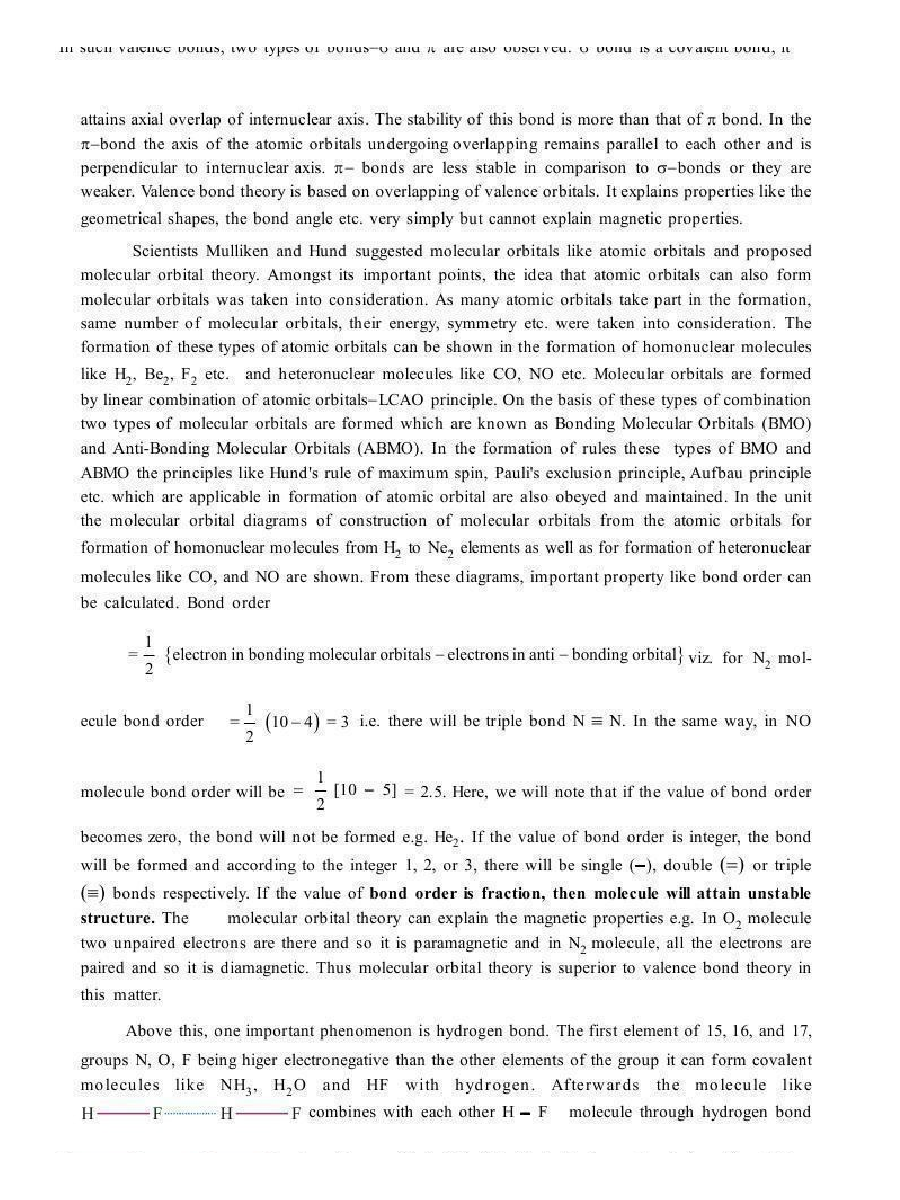 Chemical Bonding And Atomic Structure - Page 4