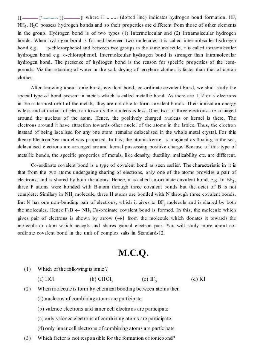 Chemical Bonding And Atomic Structure - Page 5