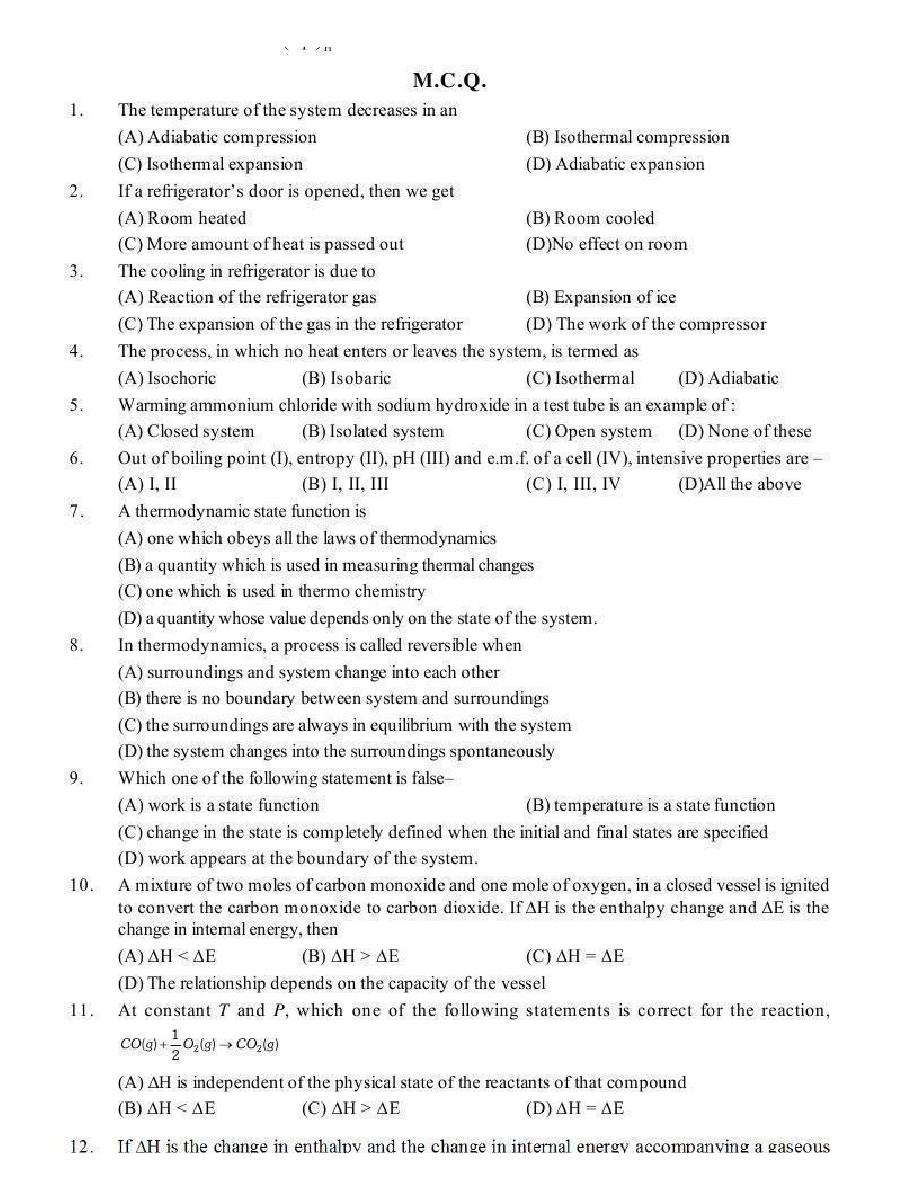 Chemical Thermodynamics - Page 4