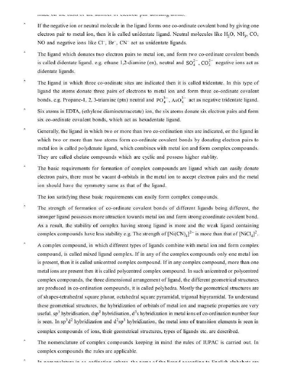Co-Ordination Compounds - Page 3