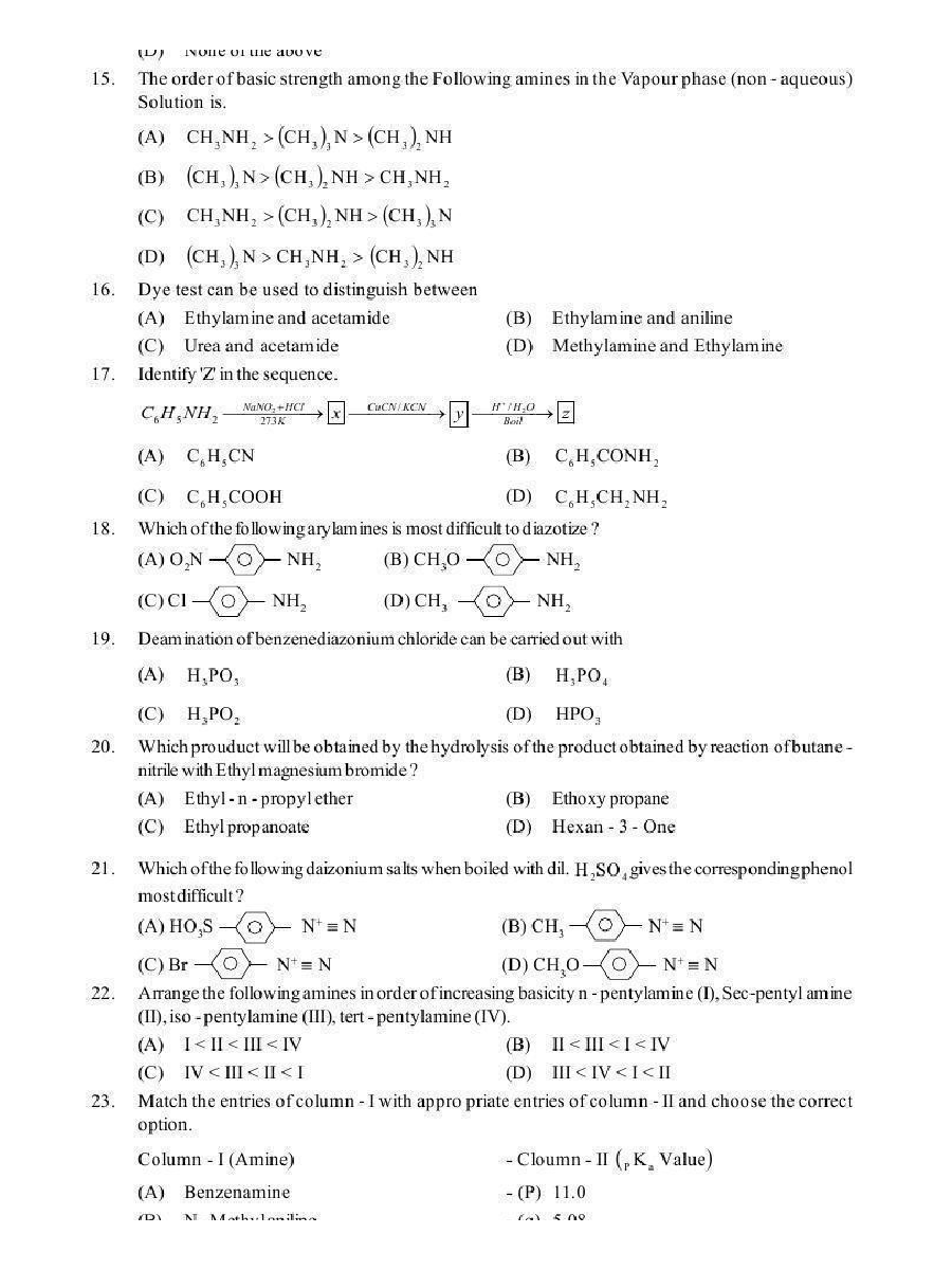 Organic Compounds Containing Nitrogen - Page 4