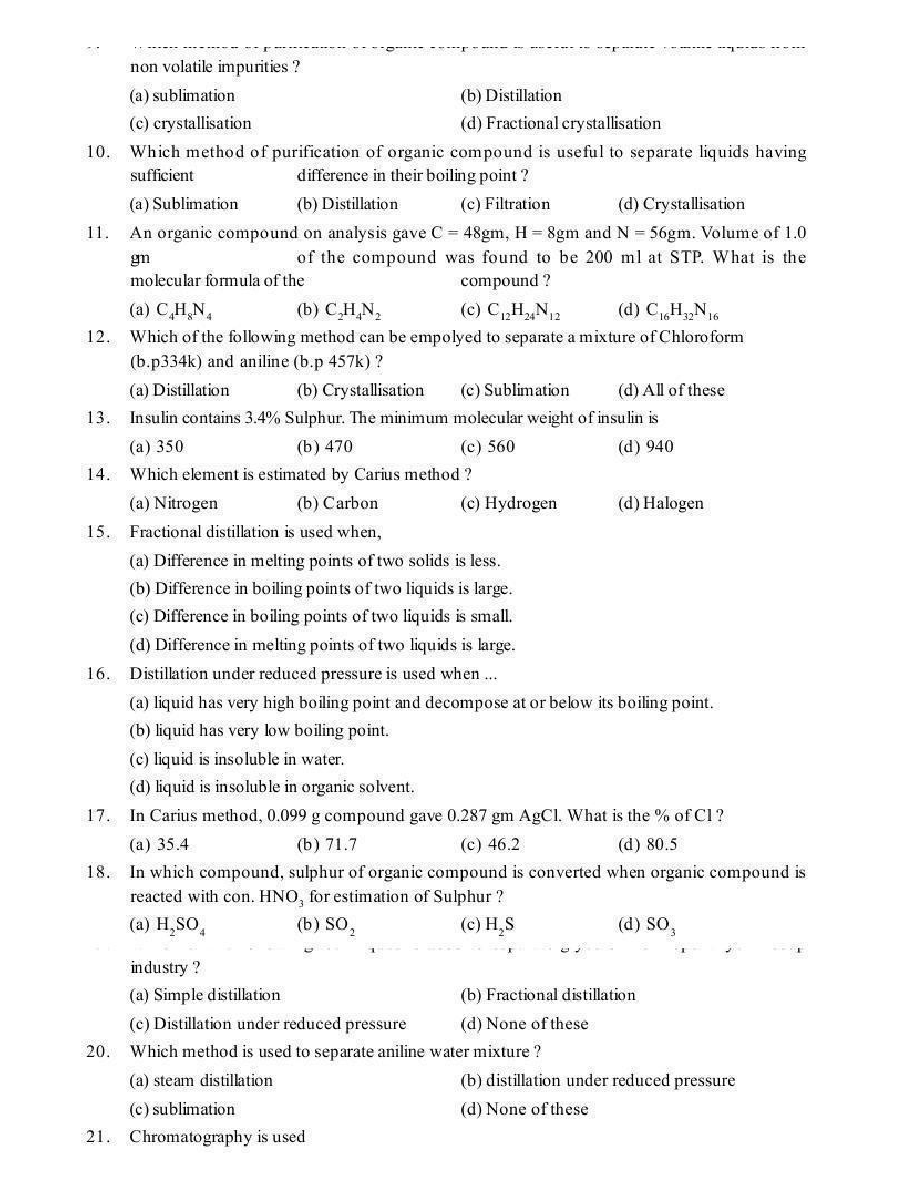 Purification And Characterization Of Organic Compounds - Page 4