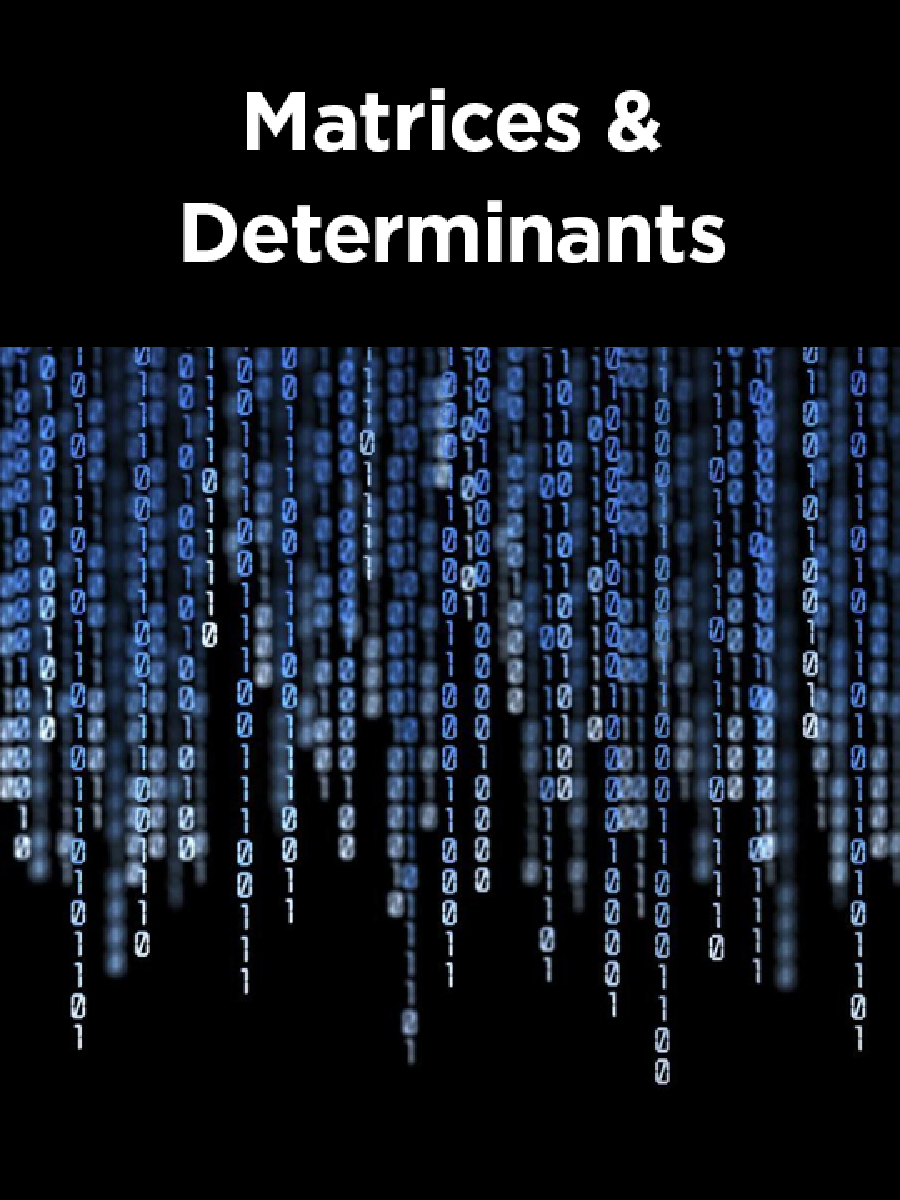 Matrices And Determinants - Page 1
