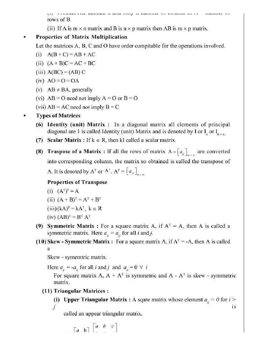 Matrices And Determinants - Page 4