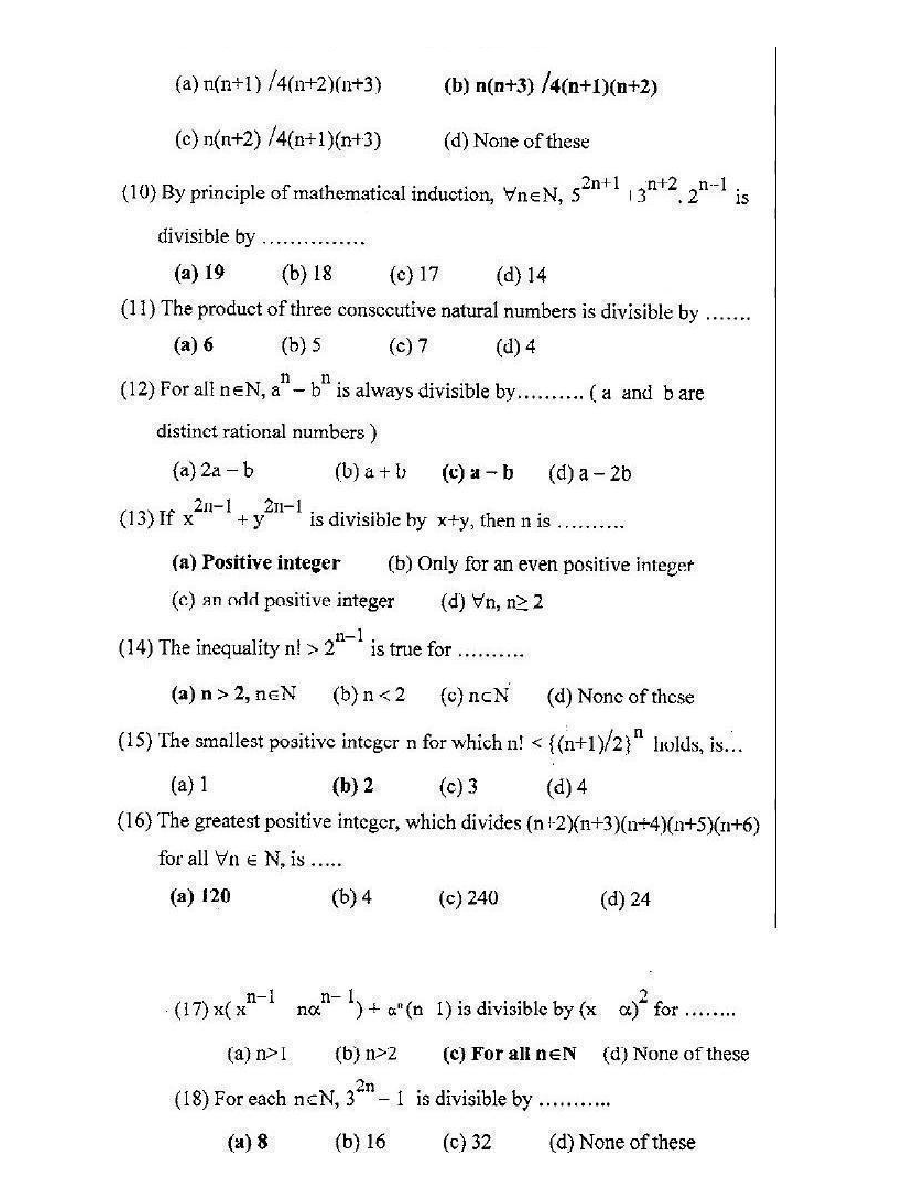 Principle of Mathematical Induction - Page 4