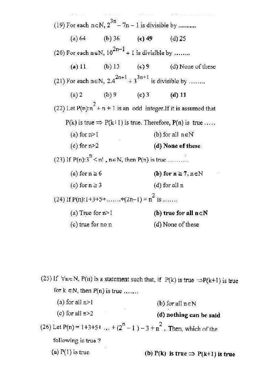 Principle of Mathematical Induction - Page 5