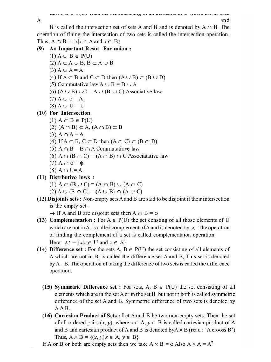 Sets, Relation and Functions - Page 3