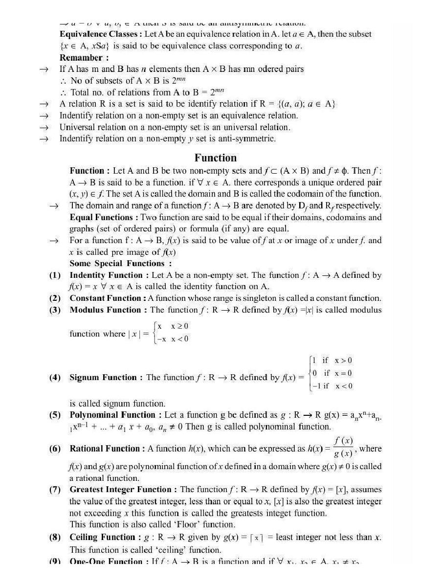 Sets, Relation and Functions - Page 5
