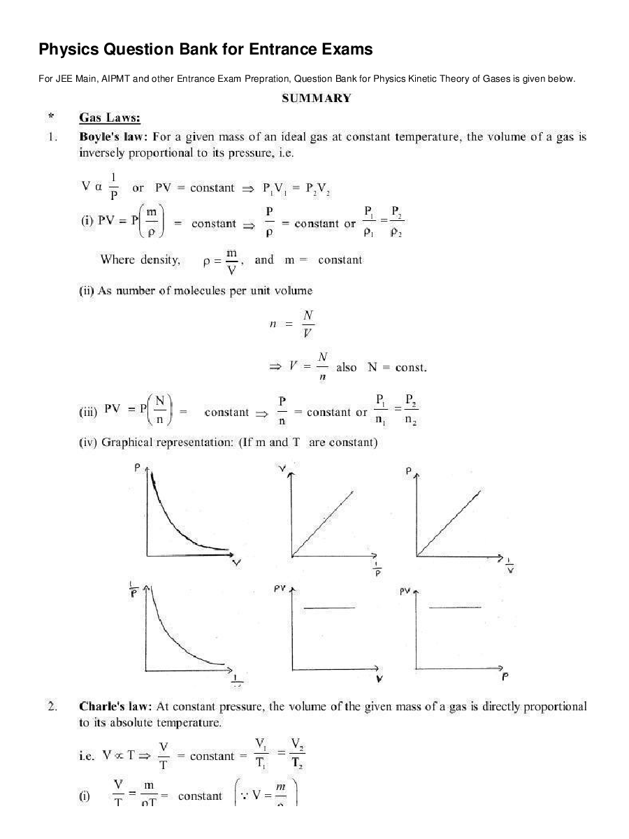Kinetic Theory of Gases - Page 2