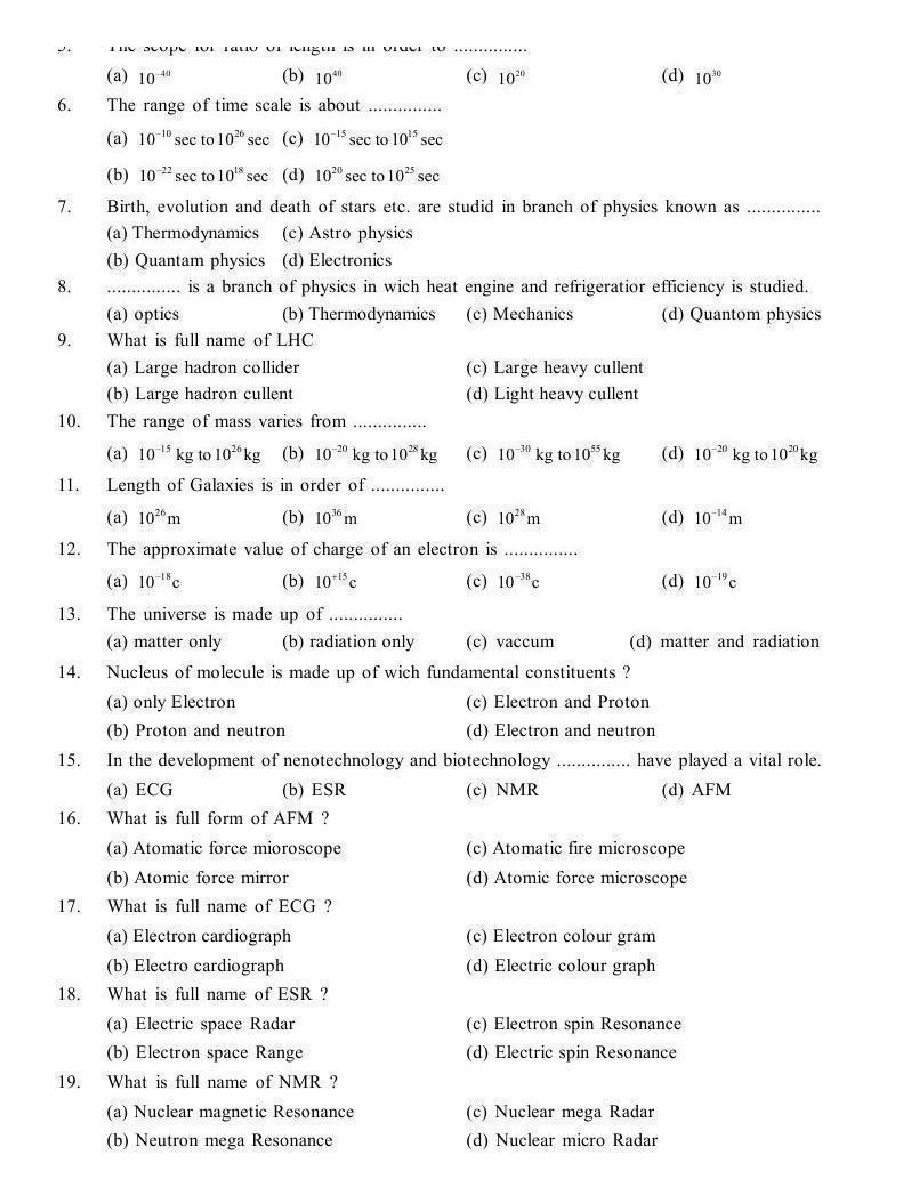 Physics & Measurement - Page 4