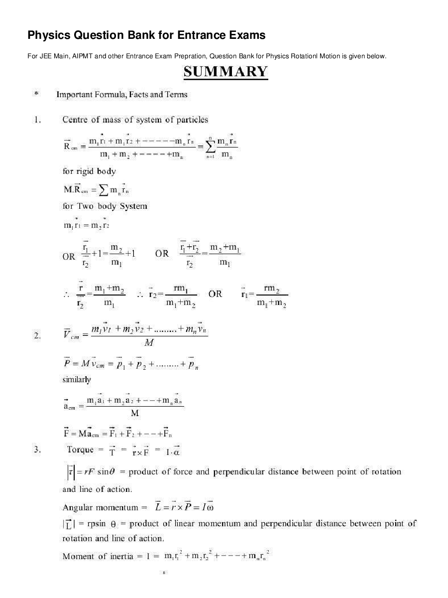 Rotational Motion - Page 2