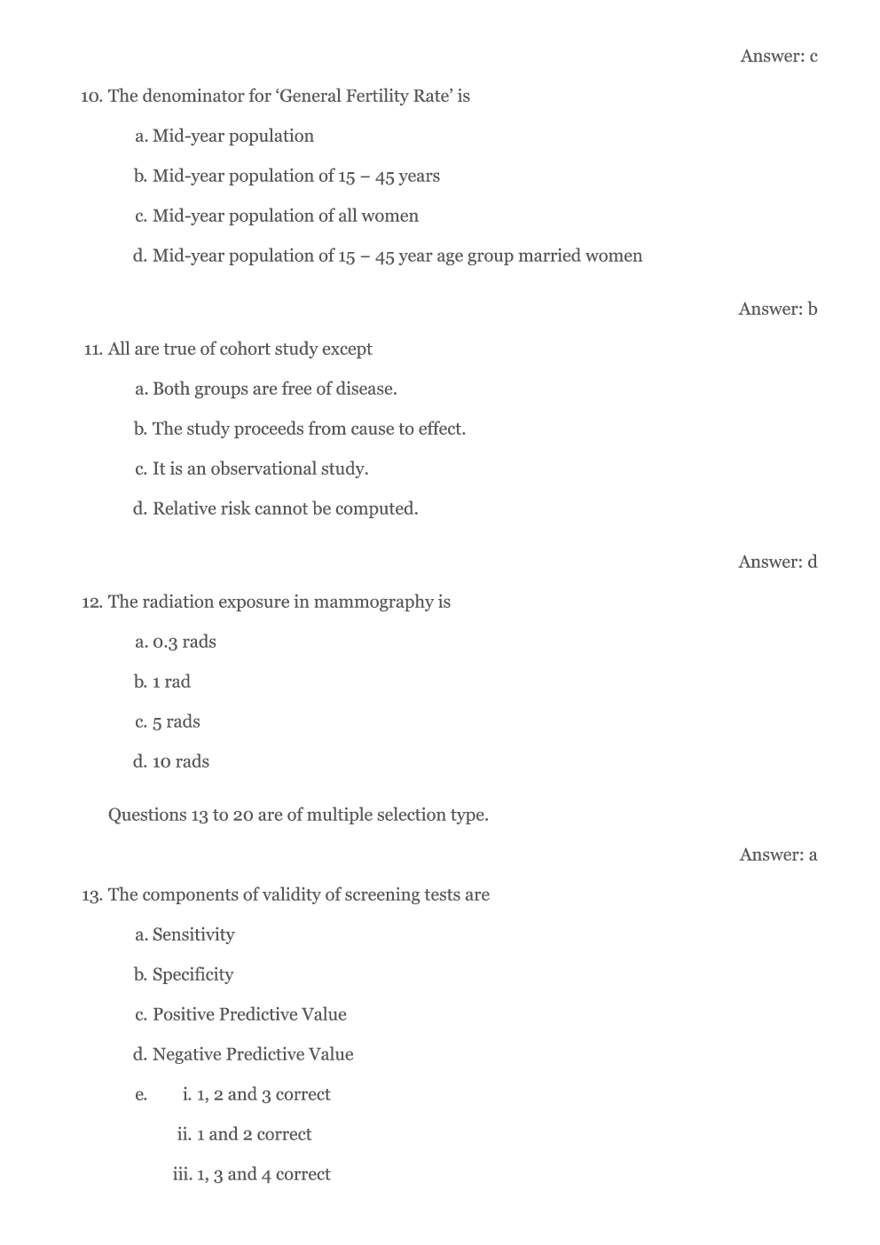 CBSE UGC NET Previous Year 2012-14 Solved Question Papers Social Medicine & Community Health Paper-II (June-Dec) - Page 4