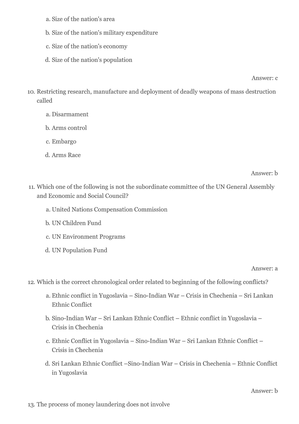 CBSE UGC NET Previous Year 2012-14 Solved Question Papers Defence And Strategic Studies Paper-III (June-Dec) - Page 4