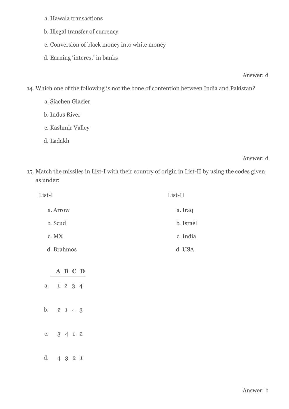 CBSE UGC NET Previous Year 2012-14 Solved Question Papers Defence And Strategic Studies Paper-III (June-Dec) - Page 5
