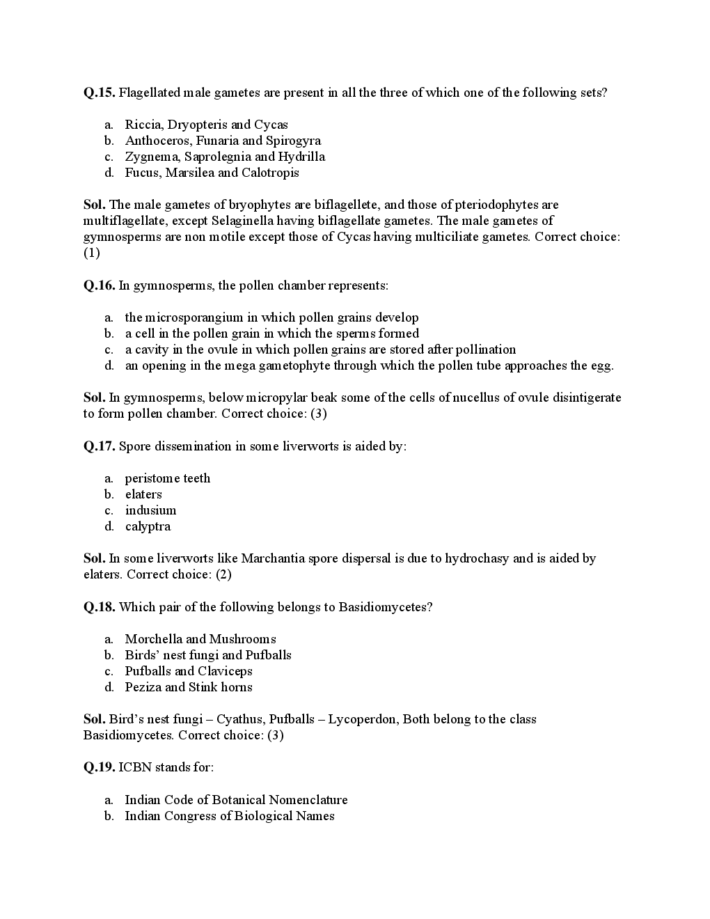 AIPMT NEET Solved  Sample Question Paper 1 - Page 5