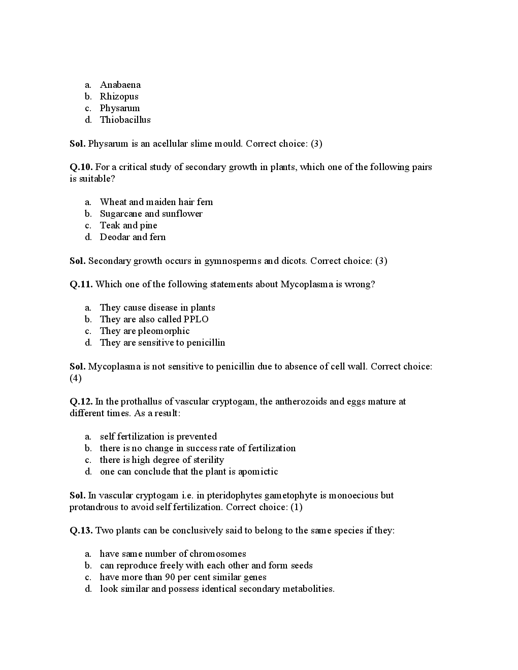 AIPMT NEET Solved  Sample Question Paper 5 - Page 4