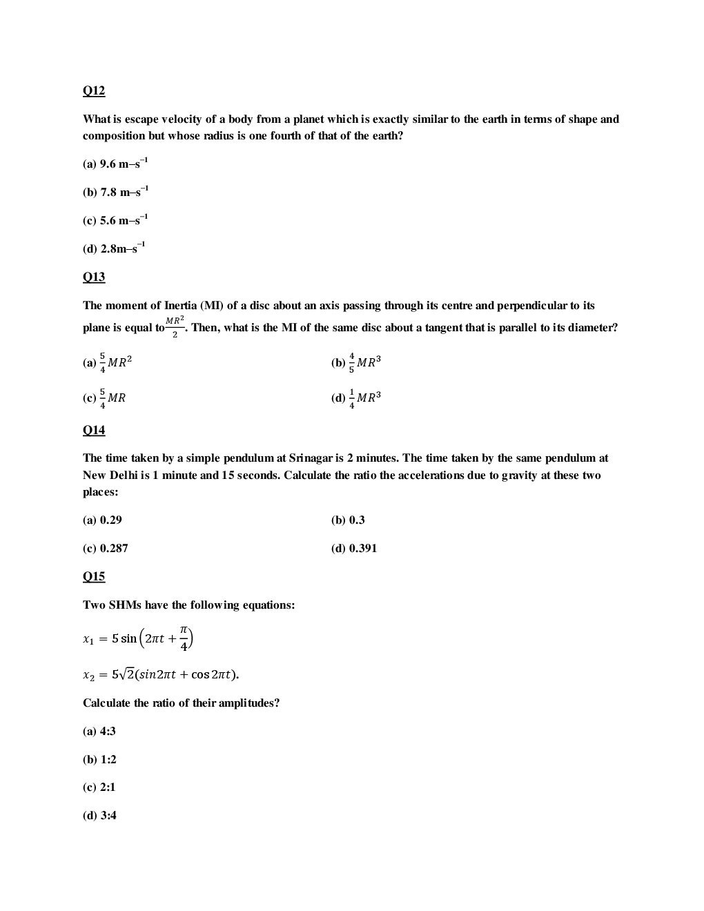 AIPMT NEET Solved  Sample Question Paper 17 - Page 5