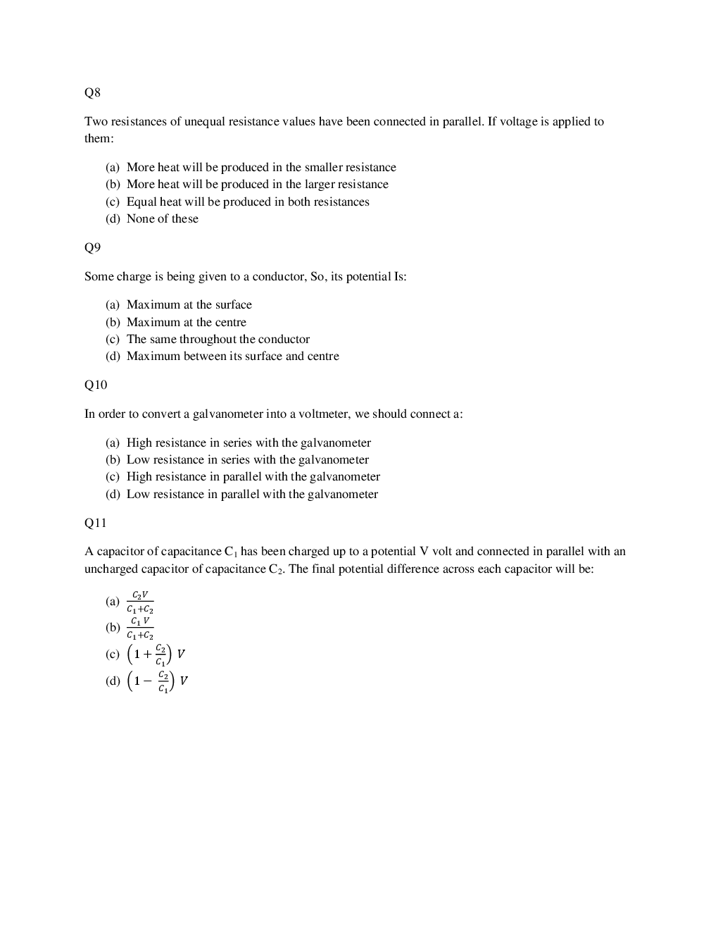AIPMT NEET Solved  Sample Question Paper 18 - Page 4