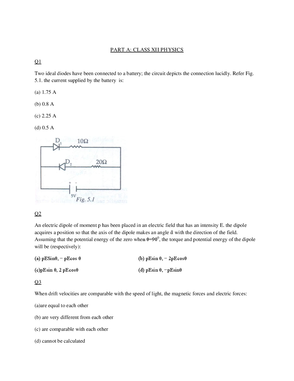 AIPMT NEET Solved  Sample Question Paper 19 - Page 2