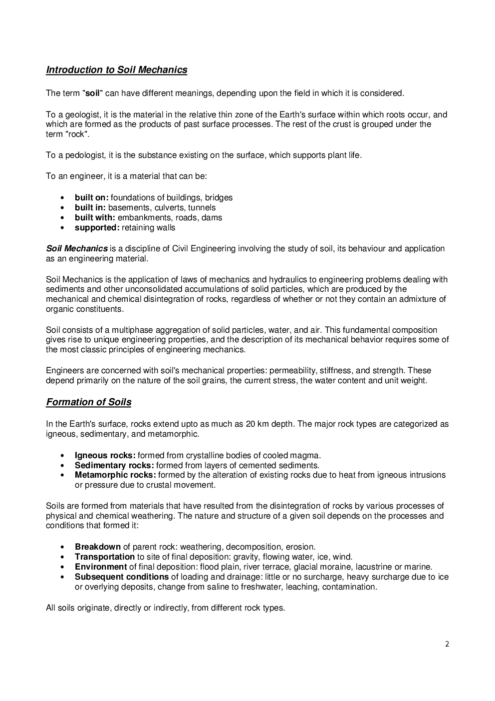 GATE Study Material Geotechnical Engineering (Civil Engineering) - Page 3