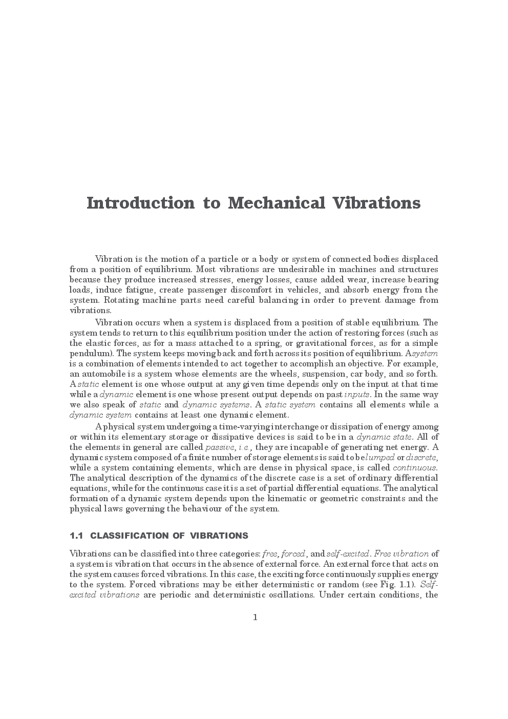 GATE Study Material Mechanical Vibrations (Mechanical Engineering) - Page 2